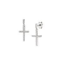 Orecchini Amen Donna Croci in Argento ORAPCRBBZ1 - ORAPCRBBZ1
